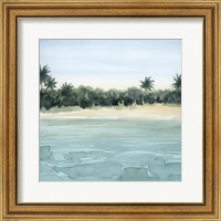 Framed 'Paradis I' border=