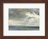 Framed Study of Sea and Sky