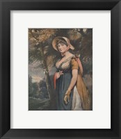 Framed Right Honourable Lady Louisa Manners