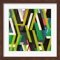 Framed 'Diagonal Slipstream I' border=