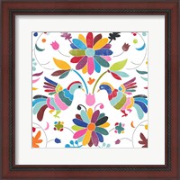 Framed 'Folklorica I' border=