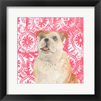 Parlor Pooches V Framed Print