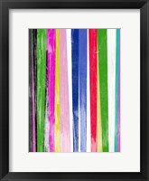 Vertical Bands II Framed Print