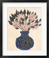Vase of Flowers III Framed Print