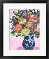 Bouquet in a Vase IV Framed Print