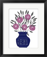 Painted Vase IV Framed Print