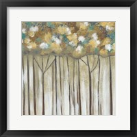 Framed 'Golden Canopy II' border=