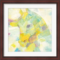 Framed 'Kaleidoscope Horse III' border=