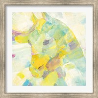 Framed 'Kaleidoscope Horse III' border=