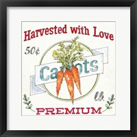 Veggie Market V Framed Print
