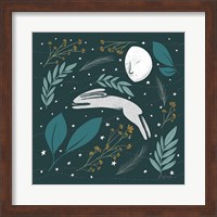 Framed 'Sweet Dreams Bunny VI' border=