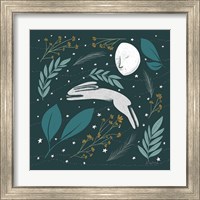 Framed 'Sweet Dreams Bunny VI' border=