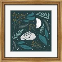 Framed 'Sweet Dreams Bunny IV' border=