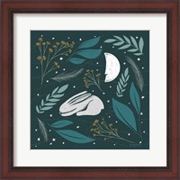 Framed 'Sweet Dreams Bunny IV' border=