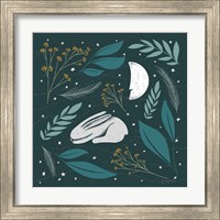 Framed 'Sweet Dreams Bunny IV' border=