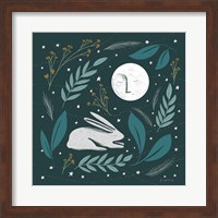 Framed 'Sweet Dreams Bunny III' border=