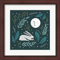 Framed 'Sweet Dreams Bunny III' border=