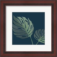 Framed 'Monstera II' border=