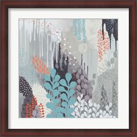 Framed 'Gray Forest II' border=