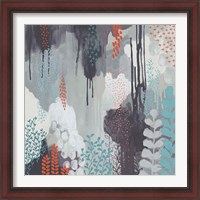 Framed 'Gray Forest I' border=