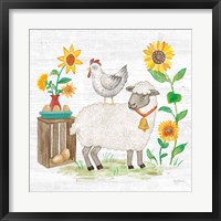 Farm Market V Framed Print