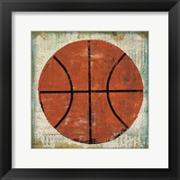 Framed 'Ball II on Ivory' border=