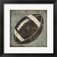 Ball III on Gray Framed Print