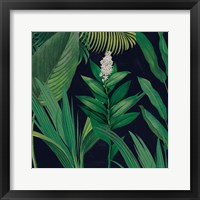 Framed 'Dramatic Tropical I' border=