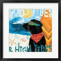 Good Vibes IV Framed Print