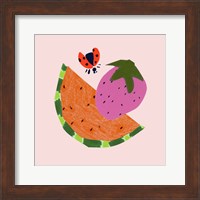 Framed Strawberry Fields II