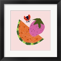 Framed Strawberry Fields II