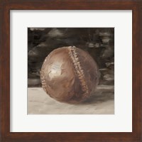 Framed 'Vintage Leather I' border=