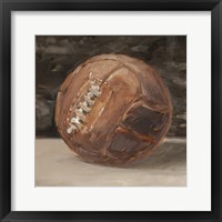 Vintage Leather III Framed Print