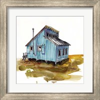 Framed 'Rad Cabin VI' border=