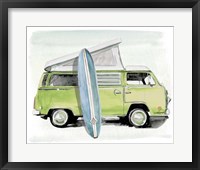 Surf Wagon I Framed Print