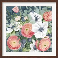 Framed Bewitching Bouquet I