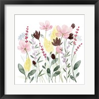 Framed 'May Posy II' border=