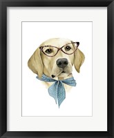 Vogue Dog IV Framed Print