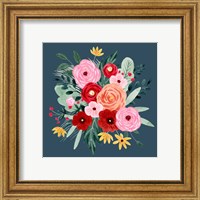 Framed 'Sweet Hearts Bouquet I' border=