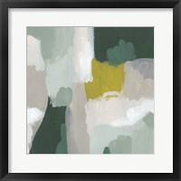 Framed 'Tundra Summer III' border=