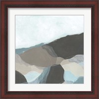 Framed 'Riverbend Valley II' border=