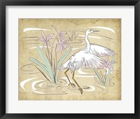 Framed Great Egret I