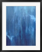 Azul Profundo Triptych II Framed Print