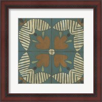 Framed 'Fraser Tile II' border=