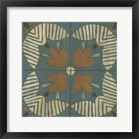 Framed 'Fraser Tile II' border=