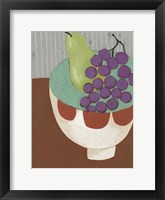 Modern Fruit II Framed Print