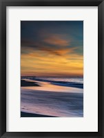 Framed Sunrise On Winter Shoreline 1, Cape May National Seashore, NJ
