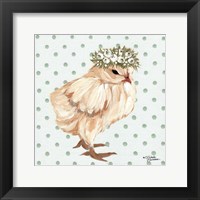 Framed Spring Chick