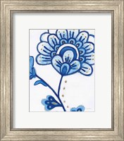 Framed 'Flora Chinoiserie III' border=