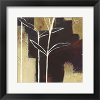 Framed 'Sun Stems Tile III' border=